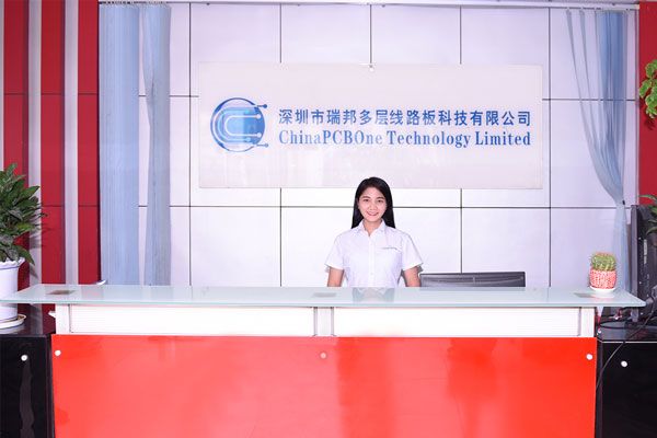 Reception at ChinaPCBOne PCB Factory